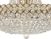 Люстра на штанге Arti Lampadari Asti Asti E 1.5.50.600 G цвет плафона/подвески Прозрачный, цвет арматуры Золото-1