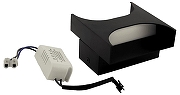 Накладной светильник DesignLed Shape GW-7001-5-BL-NW цвет плафона/подвески Черный, цвет арматуры Черный-1