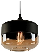 Подвесной светильник TopDecor Bergamo Bergamo S3 12 20 цвет плафона/подвески Тонированный, цвет арматуры Черный