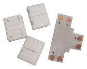 Соединитель лент T-образный жесткий Gauss Basic BT431 цвет арматуры Белый