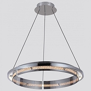 Подвесной светильник iLedex Meridian C4716-60 CR цвет плафона/подвески Прозрачный, цвет арматуры Хром-1