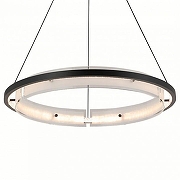 Подвесной светильник iLedex Meridian C4716-60 MBK цвет плафона/подвески Прозрачный, цвет арматуры Черный