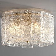 Люстра iLamp Manhattan C6315-D600 BR цвет плафона/подвески Прозрачный, цвет арматуры Латунь