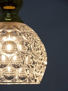 Подвесной светильник Manne Frieda CL.6444-1GO цвет плафона/подвески Прозрачный, цвет арматуры Золото-3