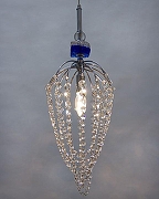 Подвесной светильник Manne Charlotte CL.7705-1CH цвет плафона/подвески Прозрачный, цвет арматуры Серый-3