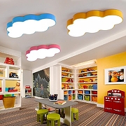 Накладной светильник Imperiumloft Cloud CLOUD01 цвет плафона/подвески Белый, Голубой, цвет арматуры Голубой-3