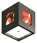 Накладной светильник MM Lampadari Window D038/P1 V1607 цвет плафона/подвески Коричневый, Оранжевый, цвет арматуры Коричневый