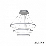 Подвесной светильник iLedex Axis D098-3 (800x600x400) WH цвет плафона/подвески Белый, цвет арматуры Белый-1