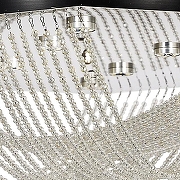 Накладной светильник Arti Lampadari Dante Dante L 1.2.65.501 N цвет плафона/подвески Прозрачный, цвет арматуры Никель-1