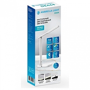 Настольная лампа офисная Ambrella Light DE DE444 цвет плафона/подвески Белый, цвет арматуры Белый-1