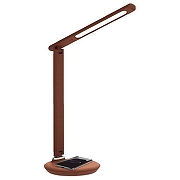 Настольная лампа офисная Ambrella Light DE DE522 цвет плафона/подвески Коричневый, цвет арматуры Коричневый