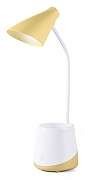 Настольная лампа офисная Ambrella Light DE DE564 цвет плафона/подвески Желтый, цвет арматуры Белый, Желтый