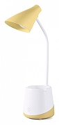 Настольная лампа офисная Ambrella Light DE DE564 цвет плафона/подвески Желтый, цвет арматуры Белый, Желтый-1