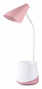 Настольная лампа офисная Ambrella Light DE DE565 цвет плафона/подвески Розовый, цвет арматуры Белый, Розовый-1