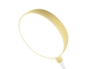 Настольная лампа офисная Ambrella Light DE DE611 цвет плафона/подвески Желтый, цвет арматуры Белый, Желтый-2