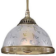 Подвесной светильник Reccagni Angelo 6202 L 6202/16 цвет плафона/подвески Белый, цвет арматуры Бронза