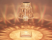 Настольная лампа Ambrella Light DE DE8057 цвет плафона/подвески Прозрачный, цвет арматуры Прозрачный-2