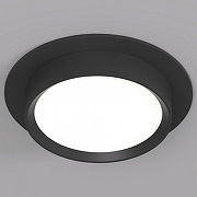 Встраиваемый светильник Denkirs FLAT DK2090-BK цвет плафона/подвески Черный, цвет арматуры Черный-1
