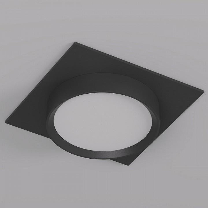 Встраиваемый светильник Denkirs FLAT DK2091-BK 