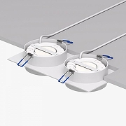 Встраиваемый светильник Denkirs FLAT DK2092-WH цвет плафона/подвески Белый, цвет арматуры Белый-4