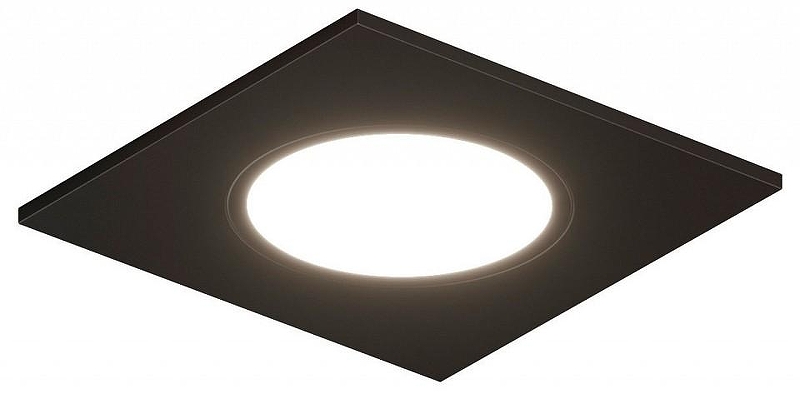 Встраиваемый светильник Denkirs PORT DK3102-BK 