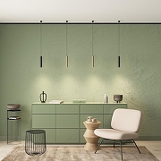 Подвесной светильник Denkirs TUBE DK4050-BK цвет плафона/подвески Черный, цвет арматуры Черный-3