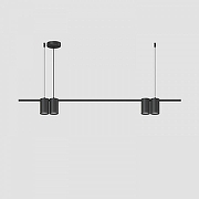 Подвесной светильник Denkirs Orb1t DK4061-BK цвет плафона/подвески Черный, цвет арматуры Черный-1