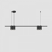 Подвесной светильник Denkirs Orb1t DK4061-BK цвет плафона/подвески Черный, цвет арматуры Черный-2