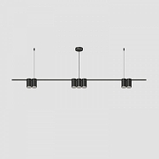 Подвесной светильник Denkirs Orb1t DK4063-BK цвет плафона/подвески Черный, цвет арматуры Черный-2