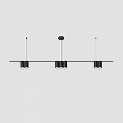 Подвесной светильник Denkirs Orb1t DK4063-BK цвет плафона/подвески Черный, цвет арматуры Черный-3