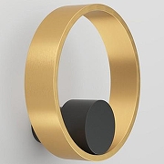 Накладной светильник Denkirs Orb1t DK5060-BK+SG цвет плафона/подвески Золото, цвет арматуры Черный