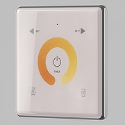 Панель-регулятора ЦТ сенсорная встраиваемая Denkirs Smart DK7200-WH цвет бежевый-2