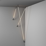 Светильник на растяжке Denkirs FLEX DK7503-BK цвет плафона/подвески Белый, цвет арматуры Черный-2