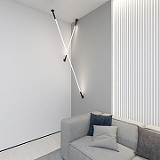 Светильник на растяжке Denkirs FLEX DK7505-BK цвет плафона/подвески Белый, цвет арматуры Черный-4