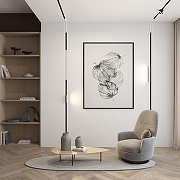 Накладной светильник Denkirs Smart DK8005-BK цвет плафона/подвески Черный, цвет арматуры Черный-8