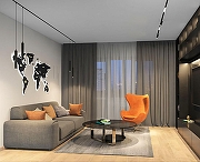 Подвесной светильник Denkirs Smart DK8008-BK цвет плафона/подвески Черный, цвет арматуры Белый-9