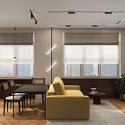 Светильник на штанге Denkirs Smart DK8020-BK цвет плафона/подвески Черный, цвет арматуры Черный-5