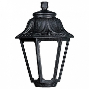 Плафон полимерный Fumagalli Anna E22.000.000.AYF1R цвет Черный