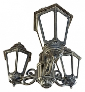 Подвесной светильник Fumagalli Anna E22.120.S30.BYF1R цвет плафона/подвески Бронза, Опал, цвет арматуры Бронза-2