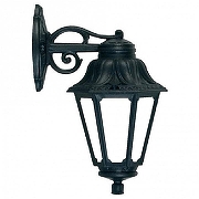 Светильник на штанге Fumagalli Anna E22.131.000.AYF1RDN цвет плафона/подвески Опал, Черный, цвет арматуры Черный