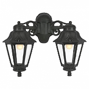 Светильник на штанге Fumagalli Anna E22.141.000.AXF1RDN цвет плафона/подвески Прозрачный, цвет арматуры Черный