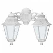 Светильник на штанге Fumagalli Anna E22.141.000.WYF1RDN цвет плафона/подвески Опал, цвет арматуры Белый