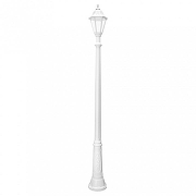 Фонарный столб Fumagalli Anna E22.156.000.WXF1R цвет плафона/подвески Прозрачный, цвет арматуры Белый