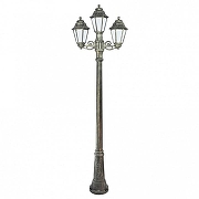 Фонарный столб Fumagalli Anna E22.156.S21.BYF1R цвет плафона/подвески Бронза, Опал, цвет арматуры Бронза