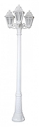 Фонарный столб Fumagalli Anna E22.156.S30.WXF1R цвет плафона/подвески Прозрачный, цвет арматуры Белый-4