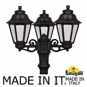 Фонарный столб Fumagalli Anna E22.156.S31.AXF1R цвет плафона/подвески Прозрачный, цвет арматуры Черный-1