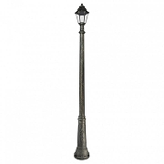 Фонарный столб Fumagalli Anna E22.157.000.BXF1R цвет плафона/подвески Прозрачный, цвет арматуры Бронза