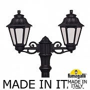 Фонарный столб Fumagalli Anna E22.157.S20.AXF1R цвет плафона/подвески Прозрачный, цвет арматуры Черный-1