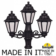 Фонарный столб Fumagalli Anna E22.157.S21.AXF1R цвет плафона/подвески Прозрачный, цвет арматуры Черный-1