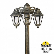 Фонарный столб Fumagalli Anna E22.157.S30.BXF1RDN цвет плафона/подвески Прозрачный, цвет арматуры Бронза-1